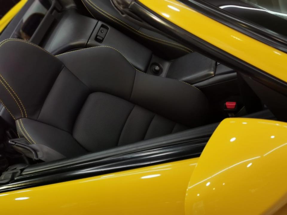 thumbnail image 2 of Custom Honda S2000 AP1 Real Leather Seat Covers – Black With Alcantara Suede Inserts 2 of 2